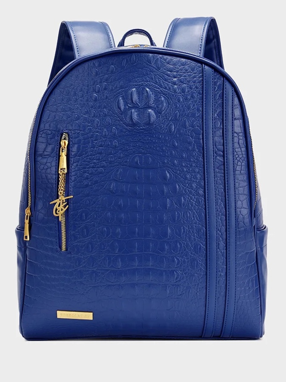 Tote&Carry Statement Traveler Royal Blue Croc Backpack